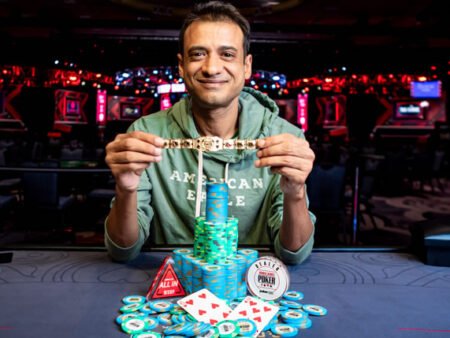 Aditya Agarwal Wins First World Series of Poker Bracelet